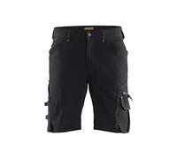 Blaklader 198716449900C52 X1900 Craftsman Short In 4-Way Stretch without Nail Pocket, Black, Size C52