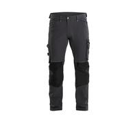 Blaklader 198916449899C150 X1900 4-Way Stretch Craftsman Trouser without Nail Pocket, Dark Grey/Black, Size C150