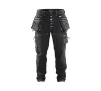 Blakläder 199911418999C148 Size C148 "Low Crotch x1900" Craftsman Trousers - Navy Blue/Black