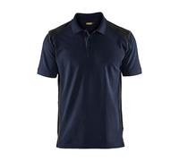 BLÅKLÄDER T-shirt 33241050 Cotton, PL (Polyester) Dark Navy, Black Size 4XL