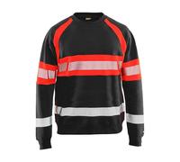 BLÅKLÄDER Sweater 33591158 Cotton Black, Red Size S