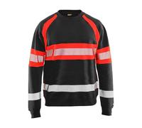 BLÅKLÄDER Sweater 33591158 Cotton Black, Red Size XXL