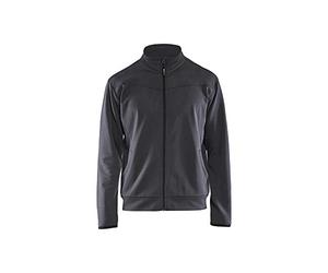 Blaklader 3362252696994XL Zip Sweat Jacket - Medium Grey/Black, 4XL