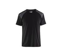 Blaklader 3379-1042 T-Shirt Two Tone - Size XL - Black/Medium Grey
