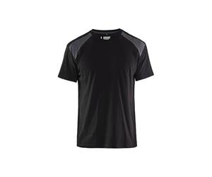 Blaklader 3379-1042 T-Shirt Two Tone - Size XL - Black/Medium Grey