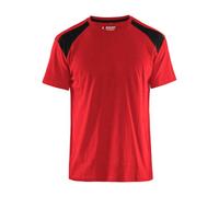 Blaklader 3379 Cotton Two Tone Crew Neck Work T-Shirt