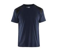 Blaklader 3379 Cotton Two Tone Crew Neck Work T-Shirt