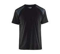 Blaklader 3379 Cotton Two Tone Crew Neck Work T-Shirt