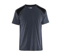 Blaklader 3379 Cotton Two Tone Crew Neck Work T-Shirt