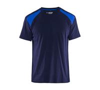 Blaklader 3379 Cotton Two Tone Crew Neck Work T-Shirt Various Colours