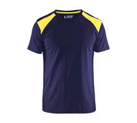 Blaklader 3379 Cotton Two Tone Crew Neck Work T-Shirt Various Colours