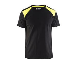 Blaklader 3379 Cotton Two Tone Crew Neck Work T-Shirt Various Colours