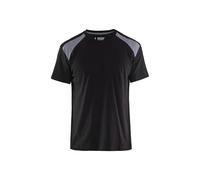 BLAKLADER 3379 TWO-TONE CONTRAST CREW NECK T-SHIRT WORKWEAR
