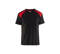 BLAKLADER 3379 TWO-TONE CONTRAST CREW NECK T-SHIRT WORKWEAR