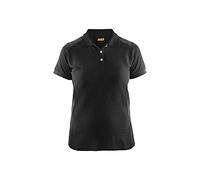 Blaklader 339010509998S Women's Polo Shirt, Black/Dark Grey, Size S