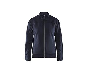 Blaklader 339425268699XS Women's Zip-Up Sweatshirt - Dark Navy/Black, X-Small