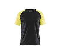 Blaklader 351510309933L T-Shirt, Black/Yellow, Size L