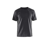 Blaklader 353510639600XL Slim Fit T-Shirt, Medium Grey, Size XL
