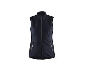 Blaklader 385125168699S Ladies Softshell Gilet, Dark Navy Blue/Black, Size S