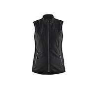 Blaklader 385125169998XS Ladies Softshell Gilet, Black/Dark Grey, Size XS