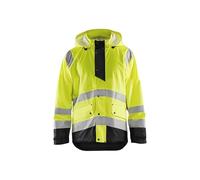 Blaklader 432320003399XL Level 1 Rain Jacket, High Vis Yellow/Black, Size XL
