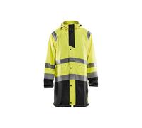 Blaklader 4324 Long Length Waterproof Rain Jacket Hi-Vis Level 1