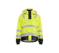 Blaklader 432720053399S Level 3 Rain Jacket, High Vis Yellow/Black, Size S