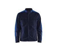 BLÅKLÄDER Jacket 44441832 Cotton, Elastolefin, PL (Polyester) Navy Blue, Cornflower Blue Size S