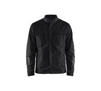 Blaklader 444418329998XXXL Stretch Industrial Jacket, Black/Dark Grey, Size XxXL