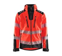 BLÅKLÄDER Hi Vis Softshell Men XXL Orange/Navy blue