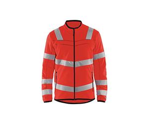 Blaklader 49411010 High Viscose Microfibre Jacket Red High Visor, Size XL