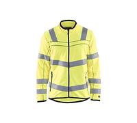 Blaklader 49411010 High Viscose Microfleece Jacket, Yellow, Large XS