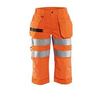 Blaklader 71391811 Women's Pirate Shorts High Vis, Orange, Large D24