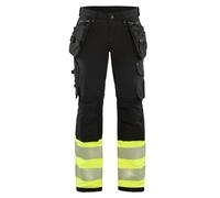Blaklader 7193 Women's Hi-Vis 4-Way Stretch Holster Pocket Trousers