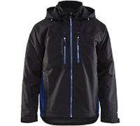 BLAKLADER Jacket 48901977 PL (Polyester) Black, Cornflower Blue Size 4XL