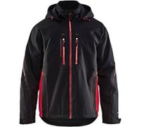 BLAKLADER Jacket 48901977 PL (Polyester) Black, Red Size 4XL