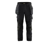 Blaklader Men's 1622: Us Craftsman Trousers 4way Stertch, Black Craftsmen, 32W / 30L
