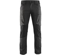 Blaklader Service grey/black men's stretch polycotton work trouser #1459