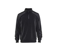 Blaklader - Sweatshirt Bi-Colour Met Halve Rits 3353 Sz M - sweatknit - P2222z
