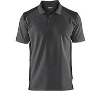 BLAKLADER T-shirt 33241050 Cotton, PL (Polyester) Mid Grey, Black Size XL