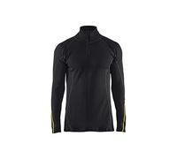 Blaklader - Vlamvertragend Onderhemd Met Halve Rits 4796 Sz L - under - P2222z
