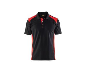 BLAKLADER WORKWEAR 3324 TWO TONE CONTRAST WORK POLO SHIRT COLLAR TOP