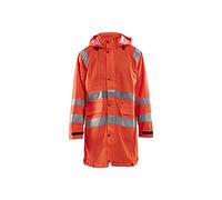 Blaklader Workwear High Vis Rain Jacket Orange Size M