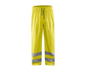 Blakläder 138420003300L Size Large Cl.2 "High Vis" Rain Trousers - Yellow