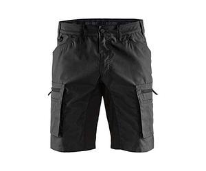Blakläder 144918459900C54 Service Shorts "Stretch" Size C54 In, Black
