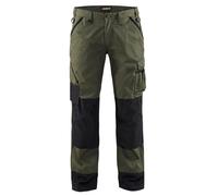 Blakläder 145418354699C46 Size C46 Garden Trousers - Army Green/Black