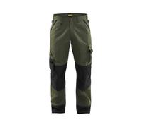 Blakläder 145418354699D124 Size D124 Garden Trousers - Army Green/Black