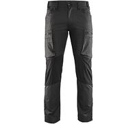 Blakläder 145918459499C46 Size C46 "Stretch" Service Trousers - Grey/Black