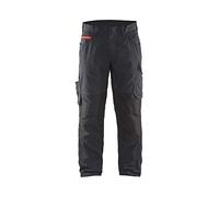 Blakläder 149513309956C148 Service Trousers, black/red, C148