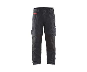 Blakläder 149513309956C148 Service Trousers, black/red, C148